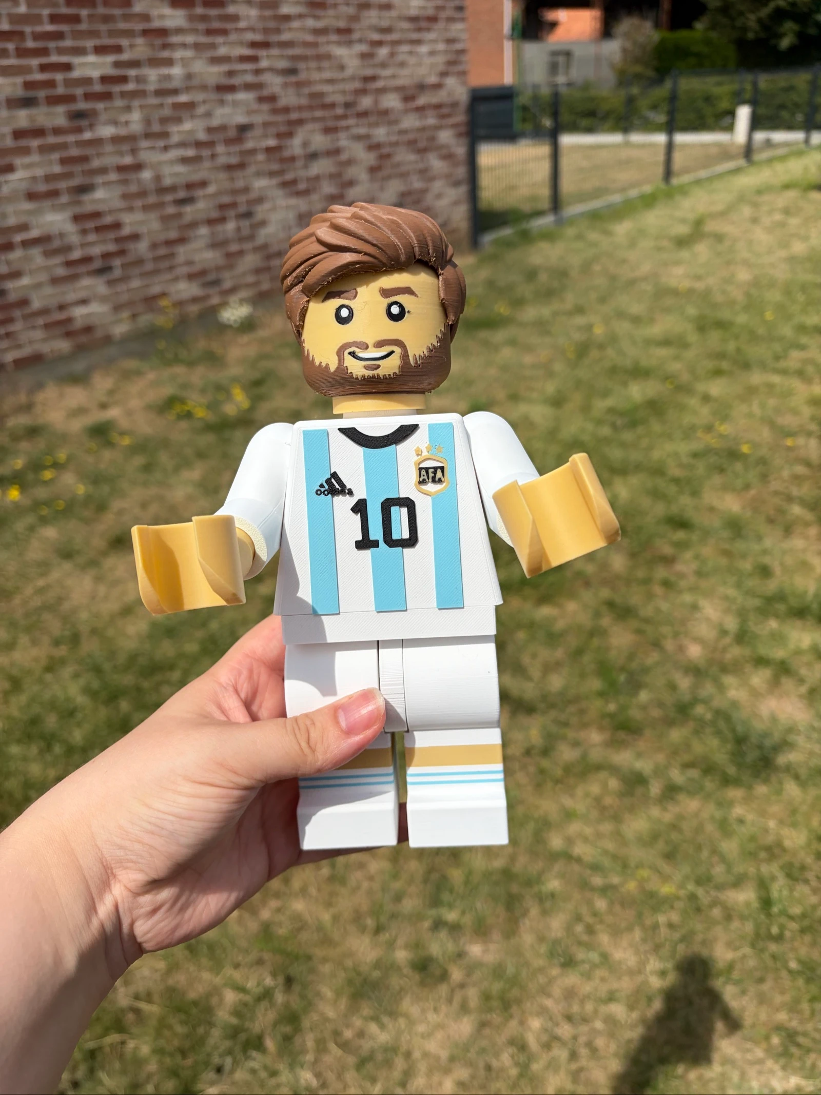 Figurine Messi 20 cm – Impression 3D – Neuve